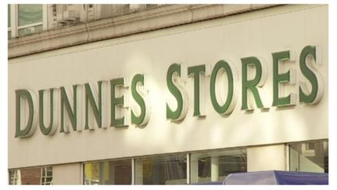 Dunnes Stores sign