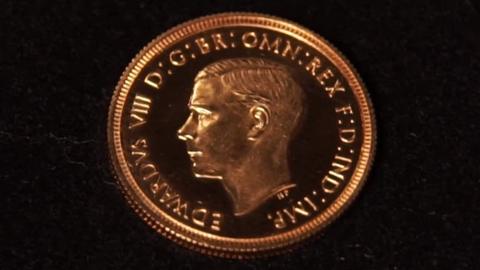 Edward VIII sovereign bought for £1m