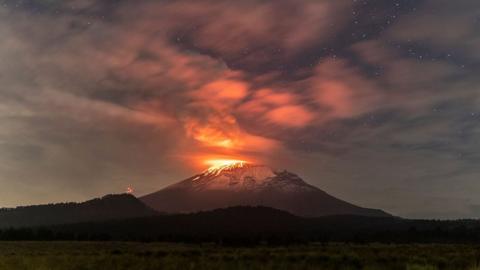 Volcano in Mexico