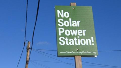 Campaign against solar farm in Graveney