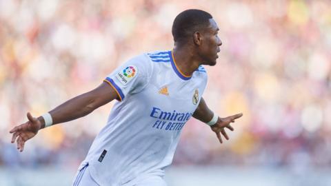 David Alaba scores for Real Madrid