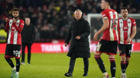 Chris Wilder applauds Sheffield United fans