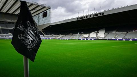 A general view during the pre-season friendly match between Newcastle United and RCD Espanyol at St James' Park on 8 August, 2025