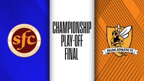 Stenhousemuir v Alloa Athletic