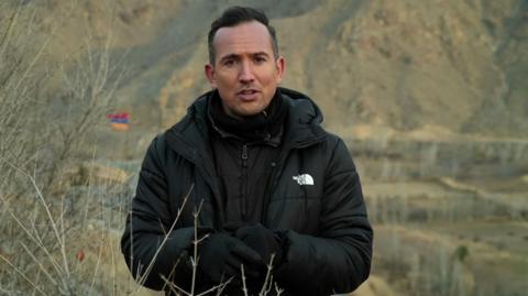 BBC's Hugo Bachega reports from the Iranian border