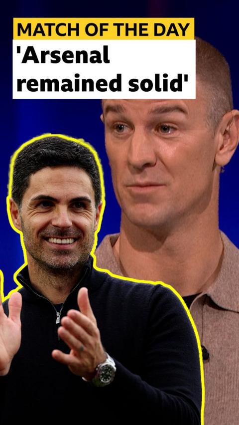 Joe Hart says, 'Arsenal remained solid'