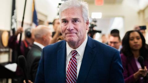 House Majority Whip Tom Emmer at Capitol Hill on 24 October 2023