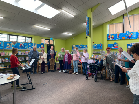 Library choir