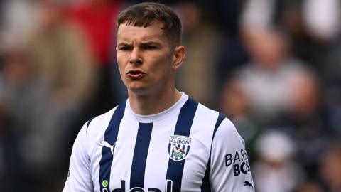 Conor Townsend in action for West Bromwich Albion