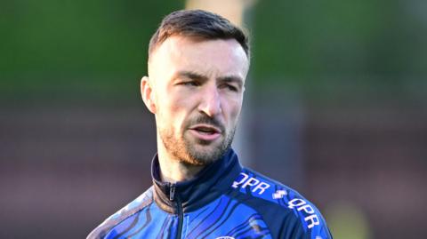 Wigan Athletic defender Morgan Fox, pictured in training for Queens Park Rangers
