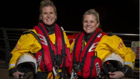 Emily Summerfield (right) and Sarah Huntley