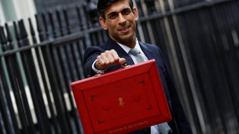 Rishi Sunak and the Red Box