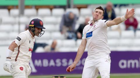 Craig Overton bowling