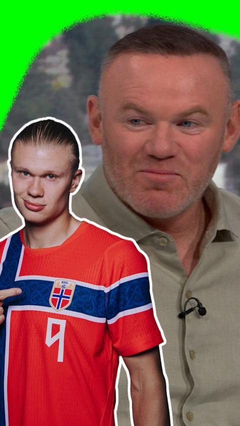 Rooney reacts to Haaland call out!