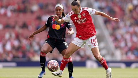 Caitlin Foord challenged