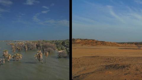 Split image of Turkana