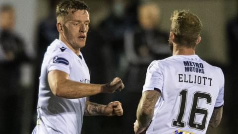 Lee Ashcroft was the goal hero for Dundee