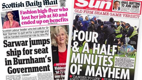 Scottish Daily Mail and the Scottish Sun