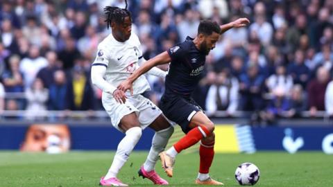 Destiny Odogie and Andros Townsend