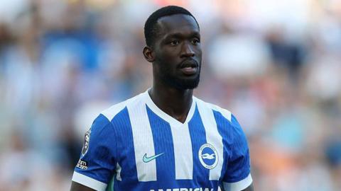Abdallah Sima during a pre-season friendly between Brighton and Wolfsburg