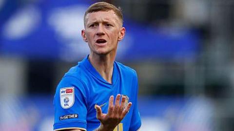 Jay Stansfield in action for Birmingham City