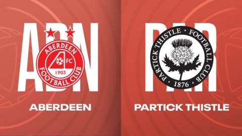 Aberdeen and Partick Thistle badges