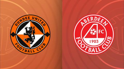 Dundee United and Aberdeen badges