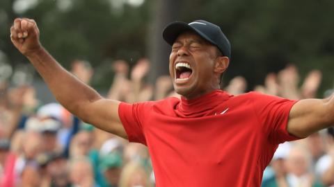 Tiger Woods wins the Masters