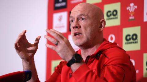 Steve Tandy in a press conference