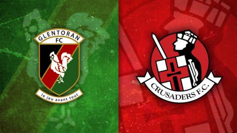 Glentoran 0-1 Crusaders 