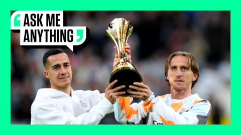 Lucas Vazquez and Luka Modric lift the 2024 Intercontinental Cup