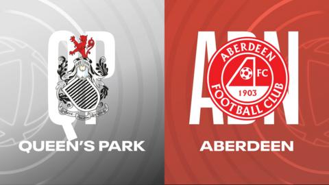 Queen's Park and Aberdeen badges