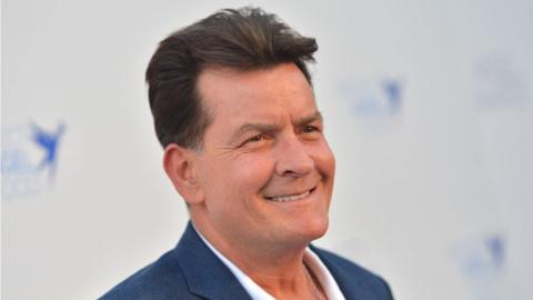 Charlie Sheen attends Project Angel Food's 2018 Angel Awards on August 18, 2018 in Hollywood, California.