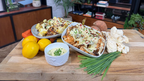 Yvonne Cobb's Hot Honey, Three Cheese, Cauliflower