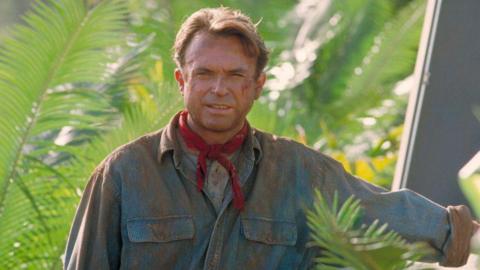Sam Neill in 1993 Jurassic Park