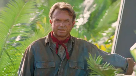Sam Neill in 1993 Jurassic Park