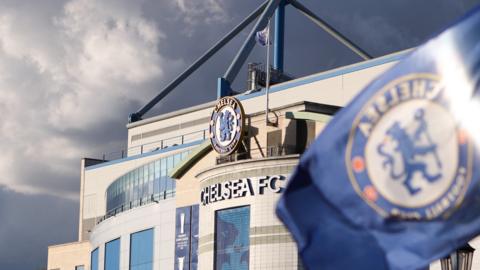 General view outside Stamford Bridge