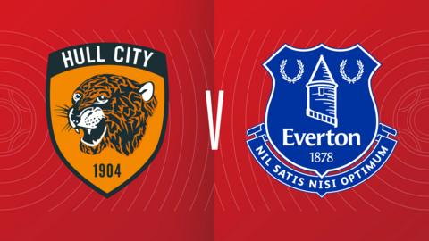 Hull City v Everton badge graphic