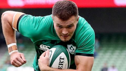 Jacob Stockdale earned the last of his 35 Ireland caps in the game against Japan 15 months ago