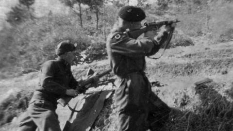 Gloucestershire Regiment soldiers during the Korean War