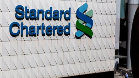 UK-based bank Standard Chartered has seen its profits slump.