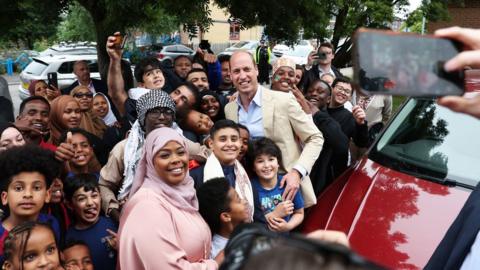 Prince William in Sheffield