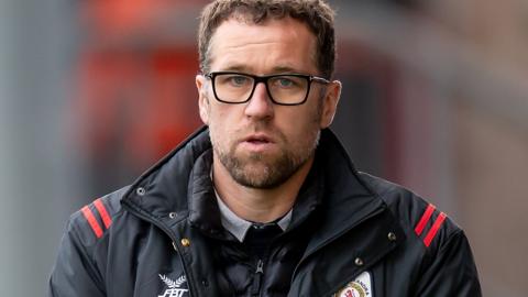 Crewe Alexandra manager David Artell