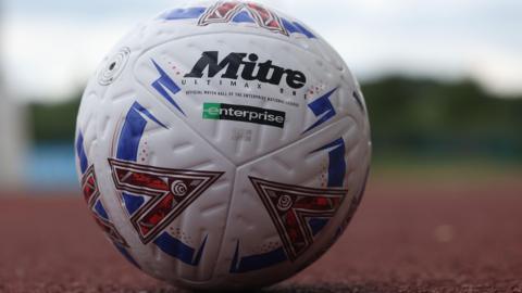 A general image of a National League matchball