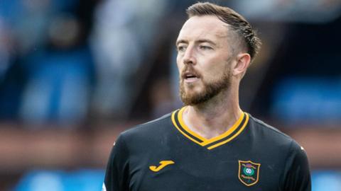 Livingston defender Danny Wilson
