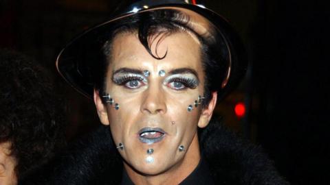 Steve Strange pictured in 2002