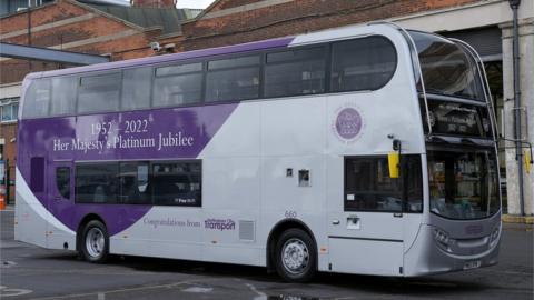 Platinum Jubilee NCT bus