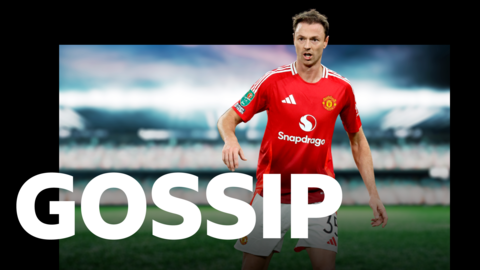 Jonny Evans gossip graphic