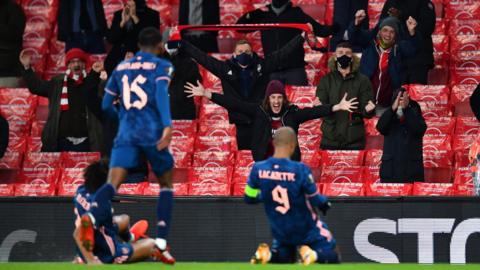 Arsenal celebrate