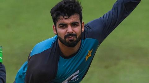 Pakistan leg-spinner Shadab Khan